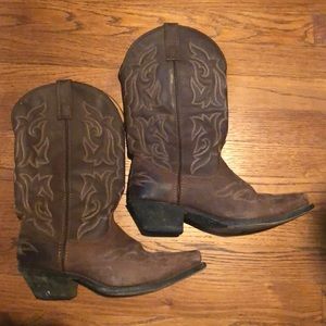 Laredo Lea Vamp Fox Cowboy Boots